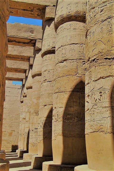 Light Show At The Karnak Temple Eag